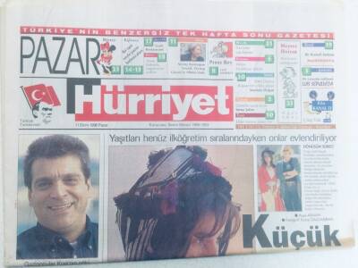 Hürriyet Gazetesi Pazar Eki - 11 Ekim 1998 - Küçük Kadınlar GZ46299 - 1