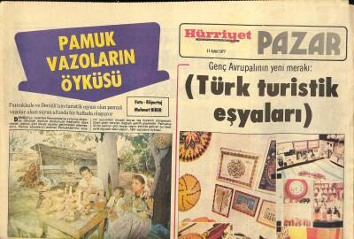 Hürriyet Gazetesi Pazar Eki 11 Eylül 1977 - Filiz Akın Sunucu Oluyor GZ114776 - 1