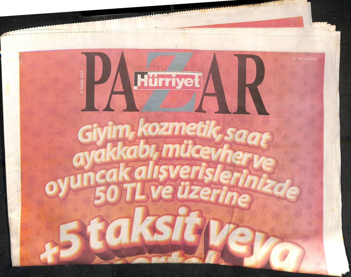 Hürriyet Gazetesi Pazar Eki 12 Aralık 2010 - NBA'in Ve Şimdi De Beşiktaş'ın Çok Tartışılan Yıldız Oyuncusu Allen İverson GZ138775 - 1