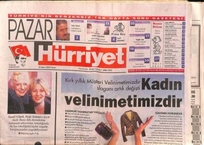 Hürriyet Gazetesi Pazar Eki 12 Mart 2000 - Taha Akyol , Haricilerle Hizbullahın Ortak Noktalarını Ortaya Çıkardı GZ106684 - 1