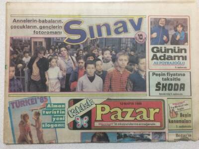 Hürriyet Gazetesi Pazar Eki 12 Mayıs 1985 - Boğazın İkinci İncisi Fatih Köprüsü GZ47896 - 1