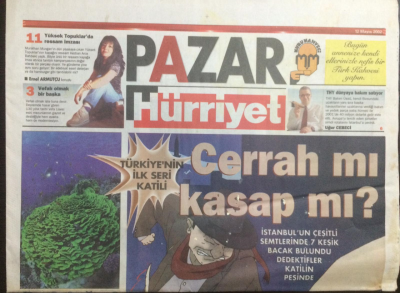 Hürriyet Gazetesi Pazar Eki 12 Mayıs 2002 - THY Dünyaya Bakım Satıyor GZ23051 - 1