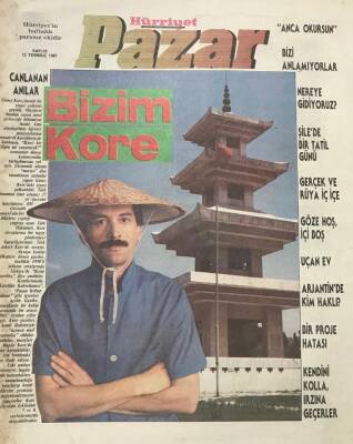 Hürriyet Gazetesi Pazar Eki 12 Temmuz 1987 Sayı 78 - Bizim Kore GZ30616 - 1