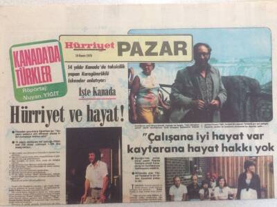 Hürriyet Gazetesi Pazar Eki 14 Kasım 1976 - Mediha Demirkıran Amerikada Bir Ay Konserler Verecek GZ35172 - 1