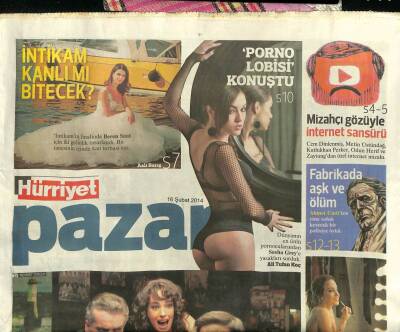 Hürriyet Gazetesi Pazar Eki 16 Şubat 2014 - Türkler Kadar İyi Kalplisi Yok GZ101192 - 2