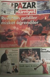Hürriyet Gazetesi Pazar Eki 17 Ağustos 2003-71 Yaşında Dünya Dekatlon Şampiyonu GZ45489 - 2