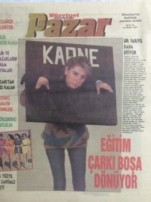 Hürriyet Gazetesi Pazar Eki 18 Ocak 1987 - Bizanstan Kalan Miras GZ21545 - 1