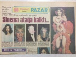 Hürriyet Gazetesi Pazar Eki 20 Ocak 1980 - Merly Streep Dev İsimler Arasında GZ51718 - 1