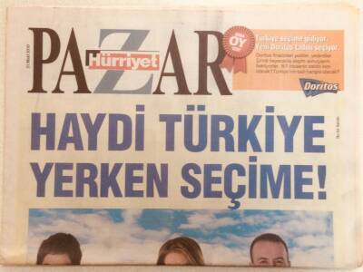 Hürriyet Gazetesi Pazar Eki 21 Mart 2010 - Mehmet Yılmaz 12 Bin Km Yol Yaparak Sibiryayı Geçti GZ40121 - 1