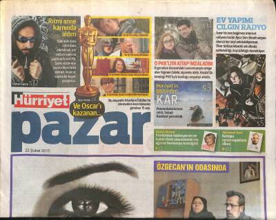 Hürriyet Gazetesi Pazar Eki 22 Şubat 2015 - Ergenekon Davasındaki Savunmasıyla Simge Olan Teğmen Çelebi , Siyasete Atıldı GZ117108 - 1