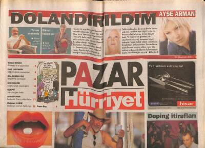 Hürriyet Gazetesi Pazar Eki 24 Haziran 2007 - Arşimedin El Yazmaları - Akdenizli Cennet Sardunya GZ116746 - 1