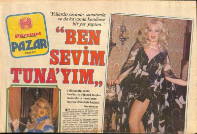 Hürriyet Gazetesi Pazar Eki 25 Aralık 1977 - Filiz Akın Tekrar Cüppe Giyecek GZ114948 - 1