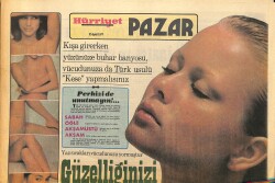 Hürriyet Gazetesi Pazar Eki 25 Eylül 1977 - Sibel Egemen ''Halka da Söz Hakkı Verilmeliydi '' GZ158024 - Gökçekoleksiyon