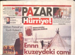 Hürriyet Gazetesi Pazar Eki 26 Aralık 2004 - En Kuzey'deki Cami - Irak'ta Kaç Türk Öldürüldü GZ4160 - Gökçekoleksiyon