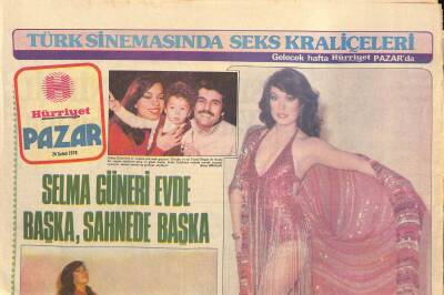 Hürriyet Gazetesi Pazar Eki 26 Şubat 1978 - Adnan Şenses Sahnelerden Çekiliyor GZ114951 - 1