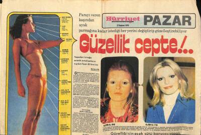 Hürriyet Gazetesi Pazar Eki 27 Haziran 1976 - TV Rejisörleri Filiz Akının Peşinde... GZ90987 - 1