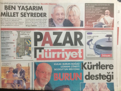 Hürriyet Gazetesi Pazar Eki 27 Kasım 2005 - Dubaide Müthiş Savaş GZ23054 - 1