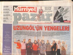 Hürriyet Gazetesi Pazar Eki 27 Temmuz 2008 - TRT Genel Müdürü İbrahim Şahin 