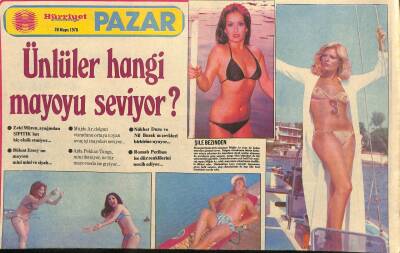 Hürriyet Gazetesi Pazar Eki 28 Mayıs 1978 - Farah Fawcett Majors Ve Muhammed Ali Hayranlarının Elinden Zor Kurtuldu GZ114949 - 1