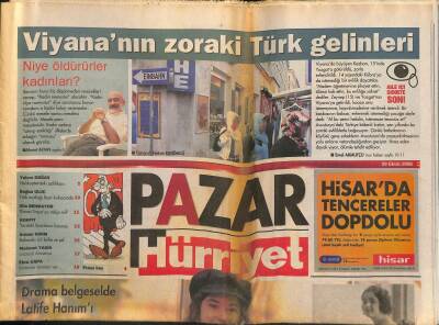 Hürriyet Gazetesi Pazar Eki 29 Ekim 2006 - Kaküllü Şeytan Rıdvan Dilmen GZ116960 - 1