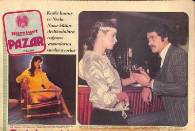 Hürriyet Gazetesi Pazar Eki 29 Ocak 1978 - İlhan İreme Sevgi Dolu Aşk Dolu Mektuplar Yağıyor GZ114945 - 1