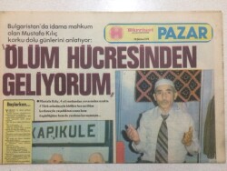 Hürriyet Gazetesi Pazar Eki 29 Temmuz 1979 - Mustafa Kılıç,Ölüm Hücresinden Geliyorum GZ51716 - 1