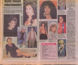 Hürriyet Gazetesi Pazar Eki 30 Temmuz 1979 - Dansöz Leyla Adalı: Beni De Görün - Bizim Reklam Rekortmenleri: Türkan Şoray, Ajda Pekkan, Şener Şen GZ156310 - 2