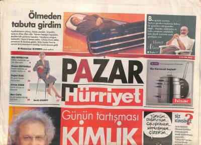 Hürriyet Gazetesi Pazar Eki 4 Aralık 2005 - Hasan Cemalin Cumhuriyeti - Amazontalığın Kitabı Çıktı GZ96795 - 1