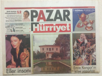 Hürriyet Gazetesi Pazar Eki 4 Ocak 2004 - Menderes Çiftliği Müze Oluyor GZ23857 - 1