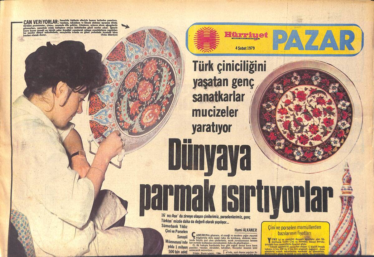 Hürriyet Gazetesi Pazar Eki 4 Şubat 1979 - Ajda Pekkan İlk Fransızca Albümünü Çıkardı - Beyaz Perdenin İkinci Brando'su Paul Newman GZ156220 - 1