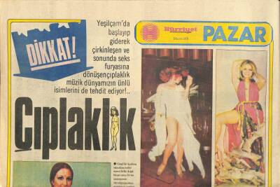 Hürriyet Gazetesi Pazar Eki 5 Kasım 1978 - Domenico Modugno Müzikte 25. Yılını Doldurdu GZ114657 - 1