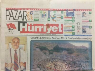 Hürriyet Gazetesi Pazar Eki 7 Eylül 1997 - Hakarete Hayvanları Karıştırmayın GZ35725 - 1