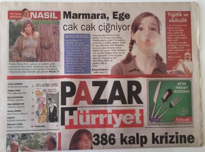 Hürriyet Gazetesi Pazar Eki 7 Ocak 2007 - Yetkin Dikinciler le Ayşe Arman Röportajı GZ18750 - 1