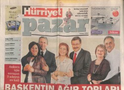 Hürriyet Gazetesi Pazar Eki 8 Mart 2009 - Emlak Kralı Oflu Trumpın Hikayesi GZ100004 - 1