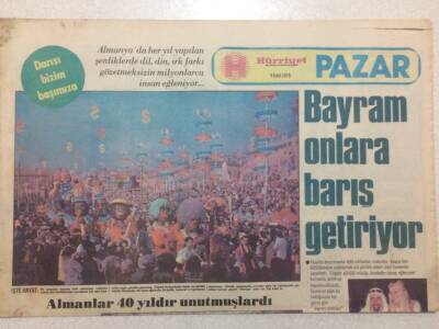 Hürriyet Gazetesi Pazar Eki 9 Eylül 1979 - Almanlar 40 Yıldır Unutmuşlardı GZ51714 - 1