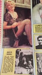 Hürriyet Gazetesi Pazar Eki 9 Mayıs 1976 - Marilyn Monroe Annemi Tam Anlamıyla Anımsadığımı Söyleyemem GZ90984 - 2