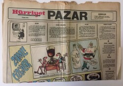 Hürriyet Gazetesi Pazar Eki 9 Şubat 1975 - Gangster Talihli Lucianonun Anıları GZ13616 - 1