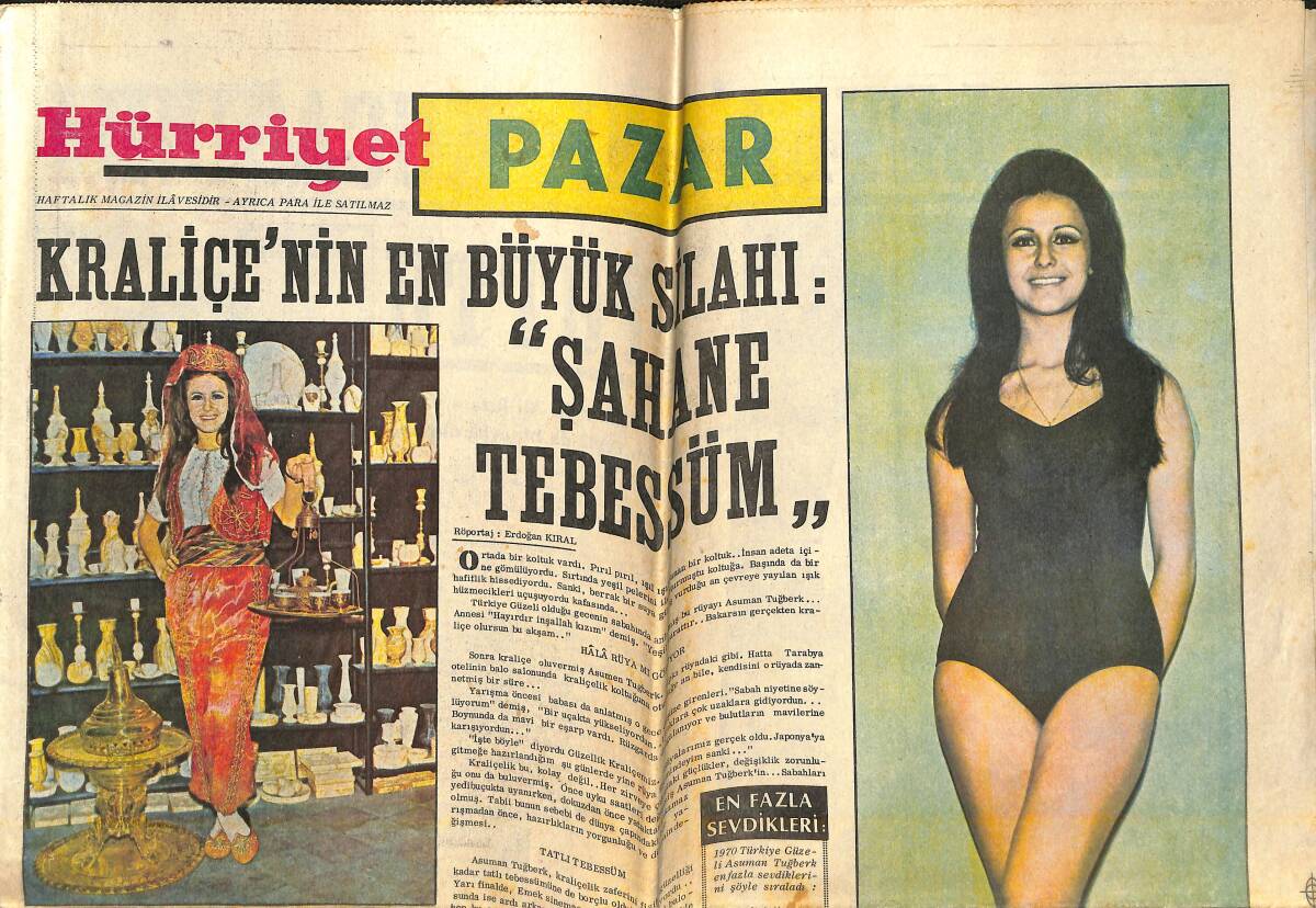 Hürriyet Gazetesi Pazar Eki - Şampiyon Fenerbahçe - Müzeyyen Senar : Ben Doğuştan Aşıkım GZ142024 - 1