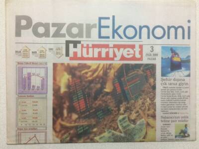 Hürriyet Gazetesi Pazar Ekonomi Eki 3 Eylül 2000 - Borsa Yatırımcısına Sonbahar Rehberi GZ35053 - 1