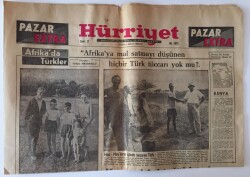 Hürriyet Gazetesi Pazar Ekstra Eki 1 Kasım 1964 Kenyada ki Dükkanlar Yunan Malı Dolu GZ11429 - 2