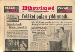 Hürriyet Gazetesi Pazar Extra Eki 27 Eylül 1964 - Orhan Boran Anlatıyor GZ158037 - Gökçekoleksiyon