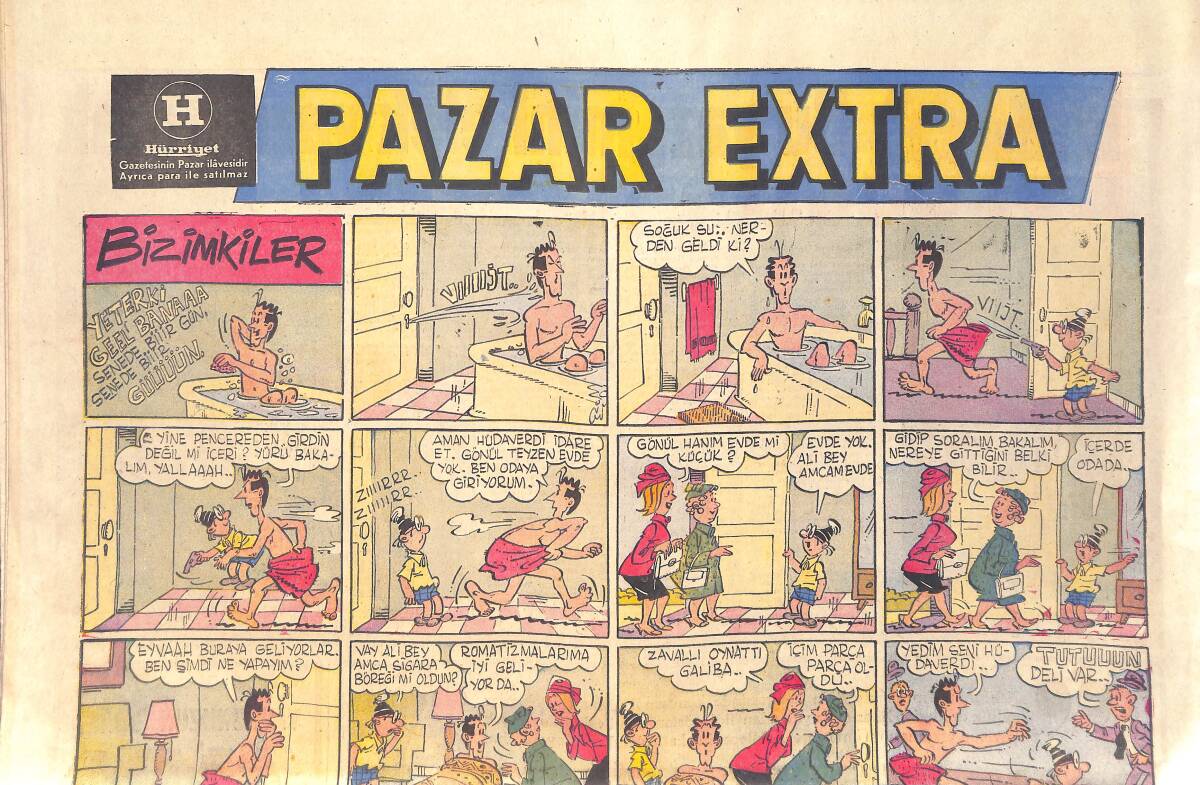 Hürriyet Gazetesi Pazar Extra Eki - Bizimkiler - Fatoş - Güngörmüşler GZ156733 - 1