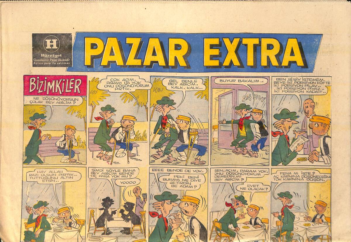 Hürriyet Gazetesi Pazar Extra Eki - Bizimkiler - Fatoş - Güngörmüşler GZ156766 - 1