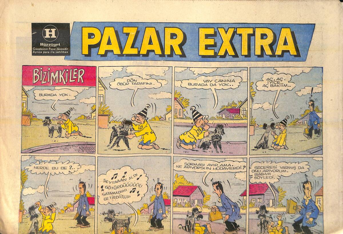 Hürriyet Gazetesi Pazar Extra Eki - Bizimkiler - Fatoş - Güngörmüşler GZ156767 - 1