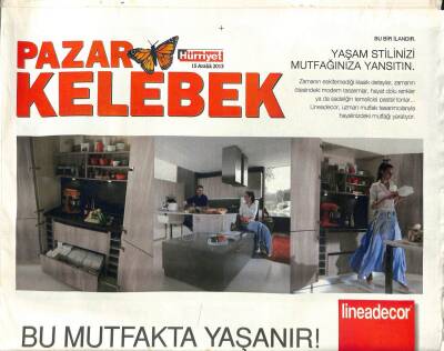 Hürriyet Gazetesi Pazar Kelebek Eki 15 Aralık 2013 - Cem Yılmaz Oğlum Benden Daha Ünlü - İzzet Çapa Röportajı GZ100825 - 2