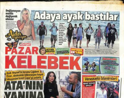 Hürriyet Gazetesi Pazar Kelebek Eki 17 Mart 2013 - Yıllardır Özel Hayatıyla İlgili Sessizliğini Koruyan Emrah , Tabularını Yıktı GZ116070 - 1