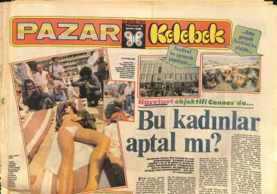 Hürriyet Gazetesi Pazar Kelebek Eki 20 Mayıs 1984 - Diktatörler de Hesap Verir... GZ115450 - 1
