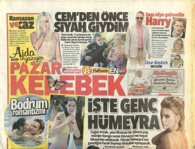 Hürriyet Gazetesi Pazar Kelebek Eki 29 Haziran 2014 - Arda Turan Kitabını Okuyor GZ116079 - 1
