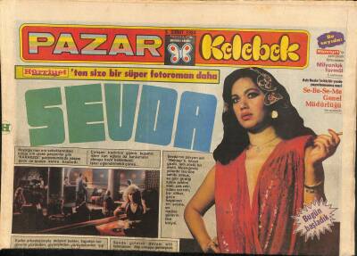 Hürriyet Gazetesi Pazar Kelebek Eki 5 Şubat 1984 - Fransa Tarihinin En Büyük Dolandırıcılık Olayı GZ115172 - 1