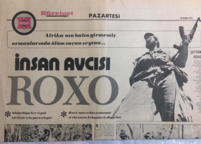 Hürriyet Gazetesi Pazartesi Eki 28 Ocak 1974 - Afrikanın Balta Girmemiş Ormanlarında Ölüm Saçan Şeytan GZ21473 - 1
